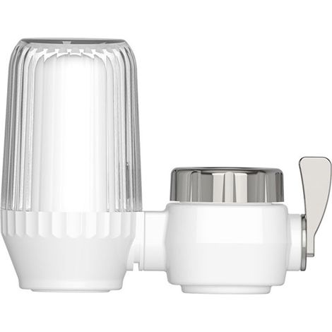 Système de filtration de robinet à montage sur purificateur de filtre à eau de robinet compatible pour la cuisine et la salle de bain Réduit le mauvais goût du chlore au plomb (1/3)