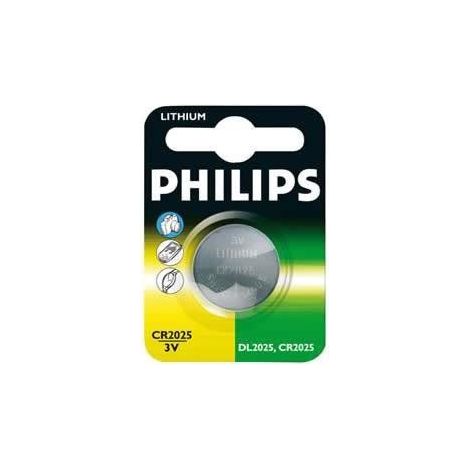 Batteria al litio Cr2025 Philips 3vdc (blister 1 Batteria) Cr2025-philips (1/4)