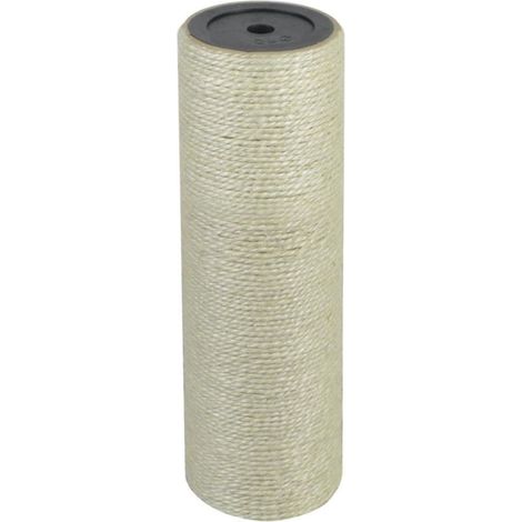 vidaXL Cat Scratching Post 8x25 cm 10 mm Beige