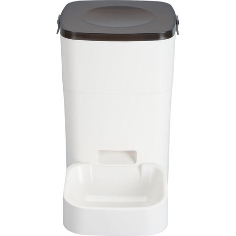 Distributeur automatique de croquettes pour animaux domestiques, distribution de nourriture plus fluide, grande capacité, distributeur automatique pour chats et chiens pour la maison (1/5)