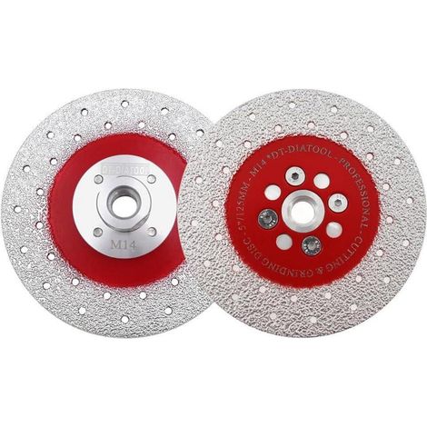 Diamantscheibe 125 mm M14 Vakuumgelötet Trennscheibe Granit 2 125mm (1/5)