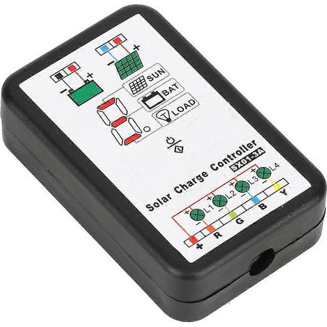 6V 12V PWM Solar-Laderegler mit Unterstützung für Lithium- und Ni-MH-Batterien