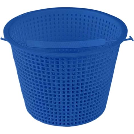 Skimmer Pool Basket 8.07'' with Weighted Bottom and Lockable Handle for Hayward, Swimquip, and Pentair (L Blue) (1/5)