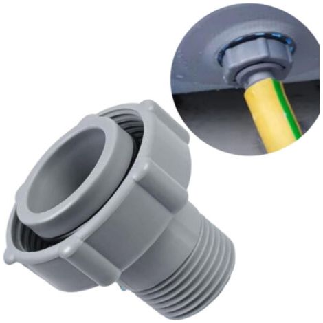 Raccord de Vidange pour Piscine Bestway/Coleman P6D1420 – pour Tuyau de 1.5 Pouce (1/5)
