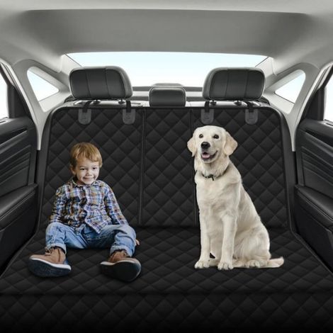 Housse De Siege - Protection Chien Voiture - Impermeable Ajustement Universel - 133 X 127 Cm - 1 Piece (1/4)