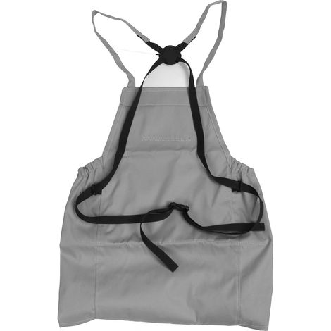 Sac de récolte, tablier de cueillette de fruits, grande capacité, en tissu Oxford, fermeture rapide, pochette de jardin pour verger, jardin et ferme, gris (1/5)