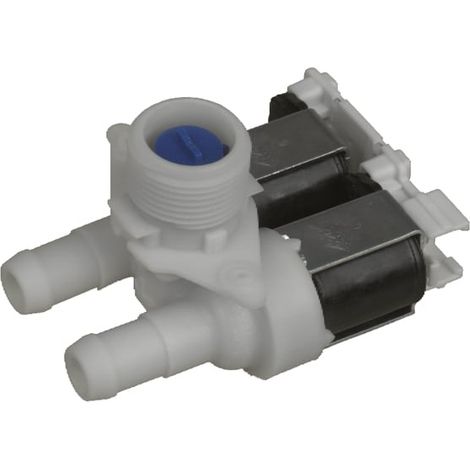 Whirlpool - elettrovalvola - doppio - a gomito - 481227128558 - 8015250223446