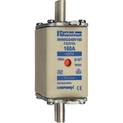 Mersen NH-SICHERUNG 00 125A 400V GG (NH00GG40V125)