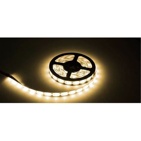5V Étanche Smart Light Strip Armoire Armoire Gradation LED Sensor Light Strip Light Bar Kit pour Meubles, Escalier, Chambre rechargeable 3M Blanc chaud (1/4)
