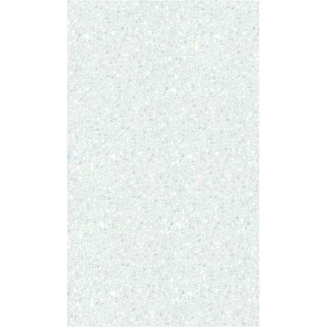 Panneau mural douche en alu-composite VIPANEL - Pierre Décor Terrazzo Gris Clair - Finition Mat Perle - 150x255cm (1/5)