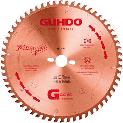 Sega Circolare, Ø 303 Millimetri, Larghezza. : 3.2 Mm, 30 Mm Foro, Penetranti Secondaria: Denti Cnl: 90