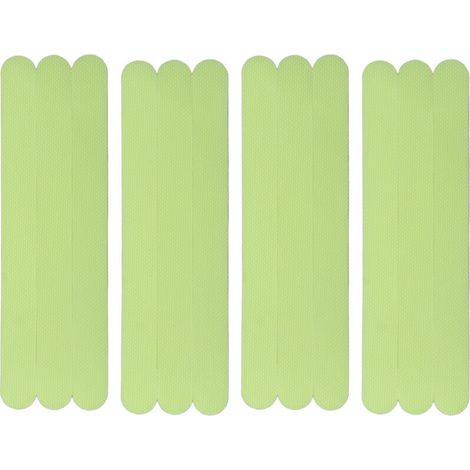 Ruban phosphorescent antidérapant pour escaliers, piscine et salle de bain - 12 bandes vert lumineux adhésives (1/5)