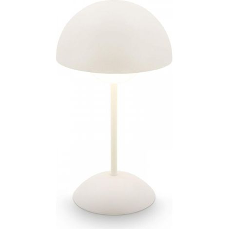 Lampe champignon pour chambre à coucher, chargement USB, veilleuse LED rétro simple, décoration, cadeau, lampe de bureau tactile,Blanc (1/5)
