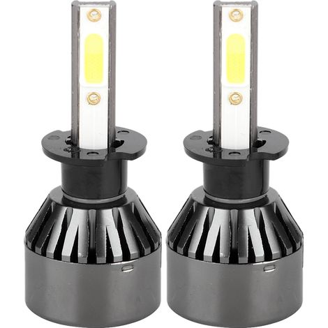 Deux ampoules de phare LED blanches de 80 W, type G7, compatibles avec les ampoules H3. (1/5)