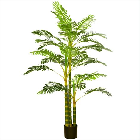 Plante artificielle design 190 cm palmier Areca 30 feuilles vert (1/5)