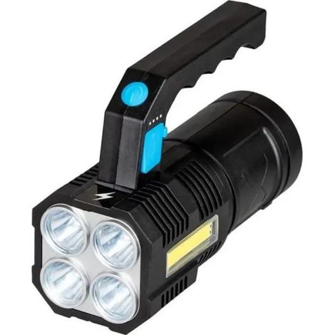 Lampe electrique - lampe de poche - baladeuse Vayox Lampe de poche Projecteur 250lm 4xLED + COB VA0113 (1/4)