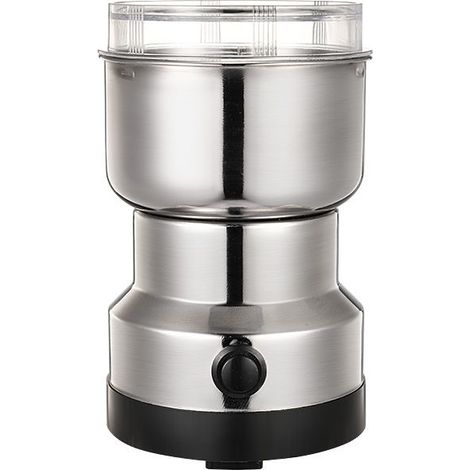 Elektrische Kaffeemühle (300 ml), Multifunktionsmühle, Saatenmühle mit vier Edelstahlklingen für feines und effizientes Mahlen, zum Mahlen von Kaffeebohnen, Gewürzen und Samen (1/5)