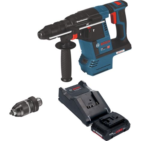 Bosch GBH 18V-26 F Marteau perforateur sans fil 18V 2,6J SDS-Plus Solo + mandrin à serrage rapide - sans batterie, sans chargeur ( 0611910000 ) (1/5)