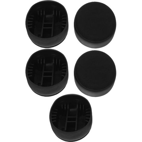 Lot de 5 protège-pieds chaise antidérapants, patins pour roulettes meu (1/5)