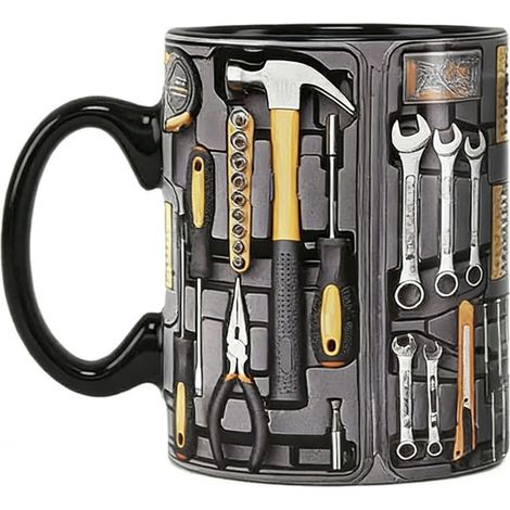 Tasse/Gobelet en céramique - P - 325 ml (Boîte à outils du mécanicien)