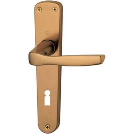 5 x MANIGLIA ALLUMINIO ANODIZZ BRONZO Q. 8/90