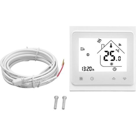 WiFi remote-controlled thermostat, voice-activated temperature controller, smart home switch 95-240 VAC (1/5)