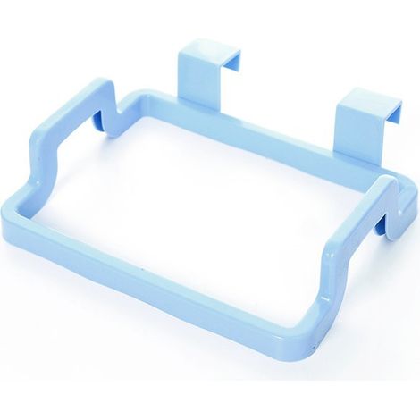 4 pièces-sac en plastique gants suspendus armoire serviette poubelle cuisine poubelle armoire(bleu) (1/5)