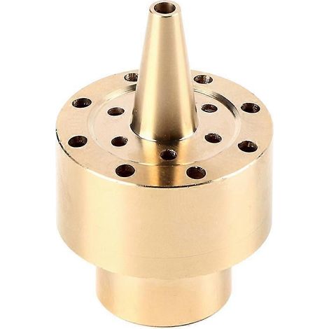 Gold Brass Garden Pond Fountain Water Nozzle Sprinkler Spray Head (12 (1/5)