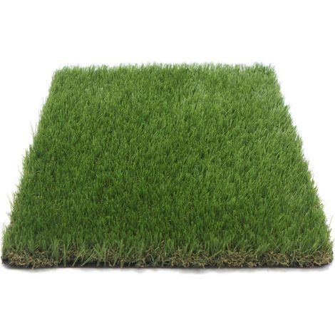 Gazon synthétique 4m x 1m – Hauteur 35 mm – Coloris vert pin et bambou – 15 750 brins/m² – Installation facile sans entretien – Seegreen