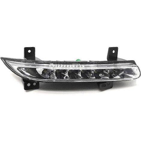 266057986 Feu antibrouillard LED avant gauche pour Renault Fluence 2014+ Feu de jour automatique Feu de pare-chocs (gauche)