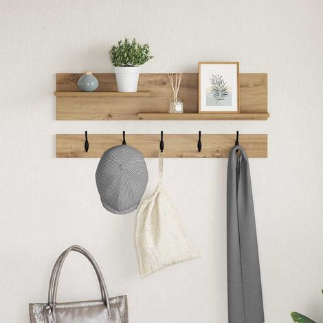 Wandmontierter nachttisch Artisan-Eiche 90 x 15 x 36 cm
