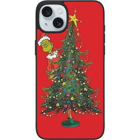 Questa custodia per telefono a tema natalizio è progettata per iPhone 15, realizzata in PC + TPU, con un design antiurto, supporta la doppia fotocamera ed è compatibile anche con iPhone 15 Plus. (1/2)