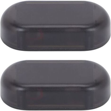 2 Pièces voyant d'avertissement de soleil lumière de sécurité anti stroboscope de voiture lustre led lumières stroboscopiques pour camions lampe d'avertissement de voiture,lumière bleue (1/4)