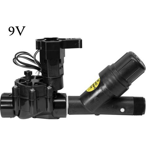 Electroválvula de riego 1'' 9V 100DV + Filtro malla 1'' 2,8 bar Rain Bird (1/5)