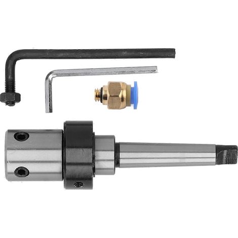 Manchon de perçage à cône Morse avec refroidissement interne, adaptateur R8, outil industriel MT2-19,05 mm