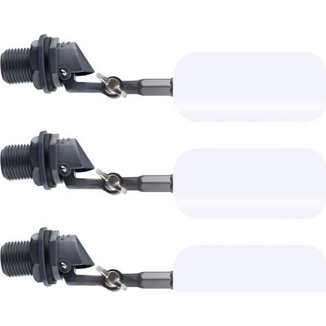 3 Pièces Flotteur de Boule d'eau Fiable Fermer 1/2 Pouce Remplir Le Réservoir d'eau de l'Humidificateur, Robinet à Tournant Sphérique, Soupape de Rechang (1/5)