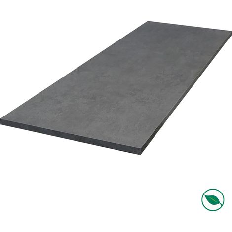 Forestea – Tablette mélaminée 2500 x 500 x 18 mm – Label PEFC 75% – Chants non revêtus pour finitions impeccables