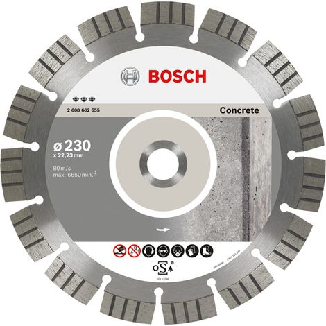 Disco diamantato Bosch 150x22 SEG per calcestruzzo
