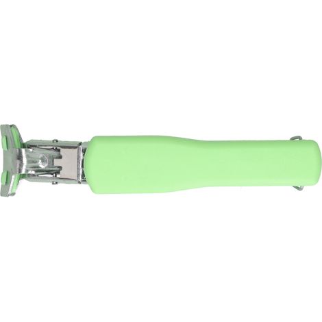 Pince antidérapante en acier inoxydable pour bol chaud, pince à assiette anti-brûlure, support vert