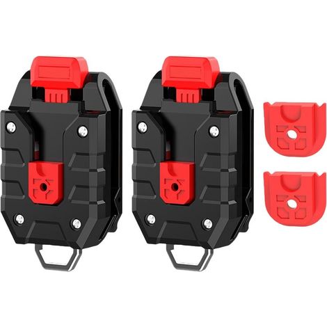 Support de ruban à libération rapide pour ceinture ou sac à outils avec mécanisme de verrouillage sécurisé et métal robuste (1/5)