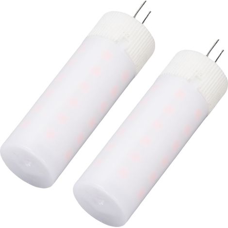 Lot de 2 ampoules LED effet flamme G4 2W 200LM PC ampoule LED vacillante feu pour fête terrasse extérieur intérieur déco (1/5)