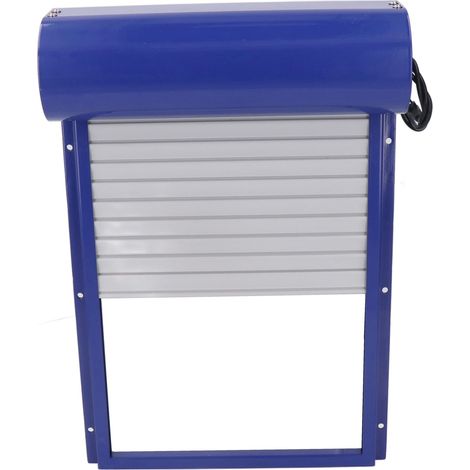 Porte automatique de poulailler avec minuterie et rideau roulant, idéale pour canards et oies. (1/5)