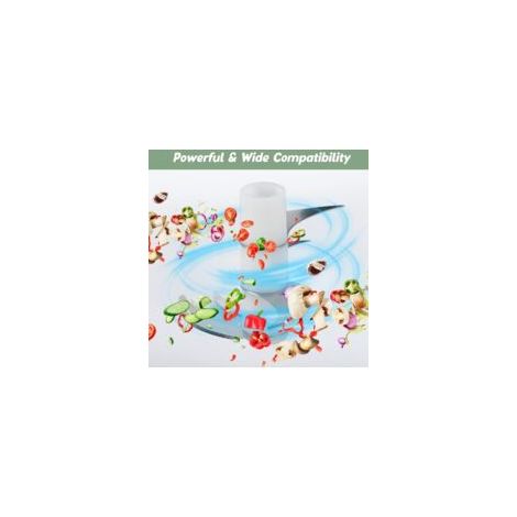 Hachoir électrique rechargeable USB, Mini coupe legumes, Capacité de 250 ml, Mini hachoir de cuisine avec chargeur USB, robot mixeur, Idéal pour oignons, ail, poivre, légumes et viande (1/4)