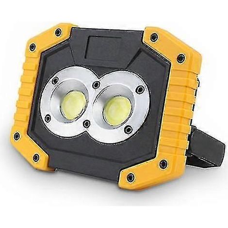 Lanterne de camping portable rechargeable à double LED ronde sans pile Lanterne portable (1/3)