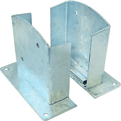 Portapilastro pesante 57x161x174x200mm 2pz