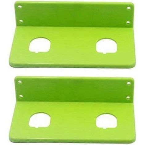 2PCS Support Mural pour Batterie R-Yobi 18V, Fixation Accu Compatible avec Perceuse et Outils Sans Fil (1/5)