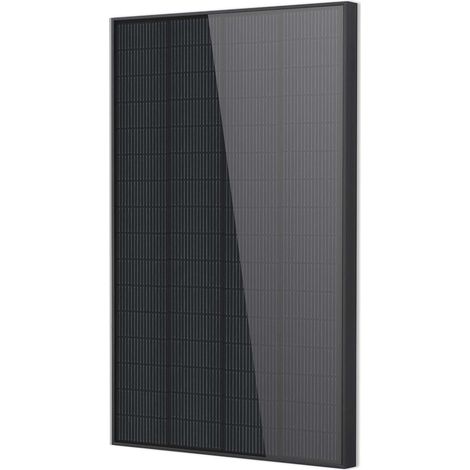 Panneau Solaire Monocristallin N-Type 240W 12V Noir – Module Solaire pour Camping-Car, Bateau, Balcon, Toit, Batteries 12V et Centrales Électriques Mobiles (1/5)