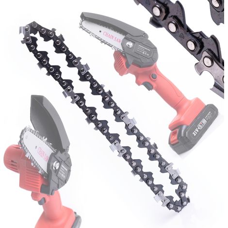 Catena per motosega Techrebal P06 da 6 pollici
