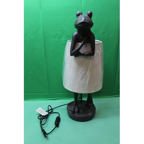 [GEBRAUCHT] B-Ware Kare Animal Frog Tischlampe Tischlampe Bürolampe Büroleuchte Froschlampe Grau