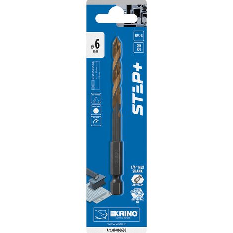 'PUNTA RETTIFICATA ''STEP+'' Ø 6 x L.110 mm - cf. da 1 pezzo' Ø 6 x L.110 mm - cf. da 1 pezzo